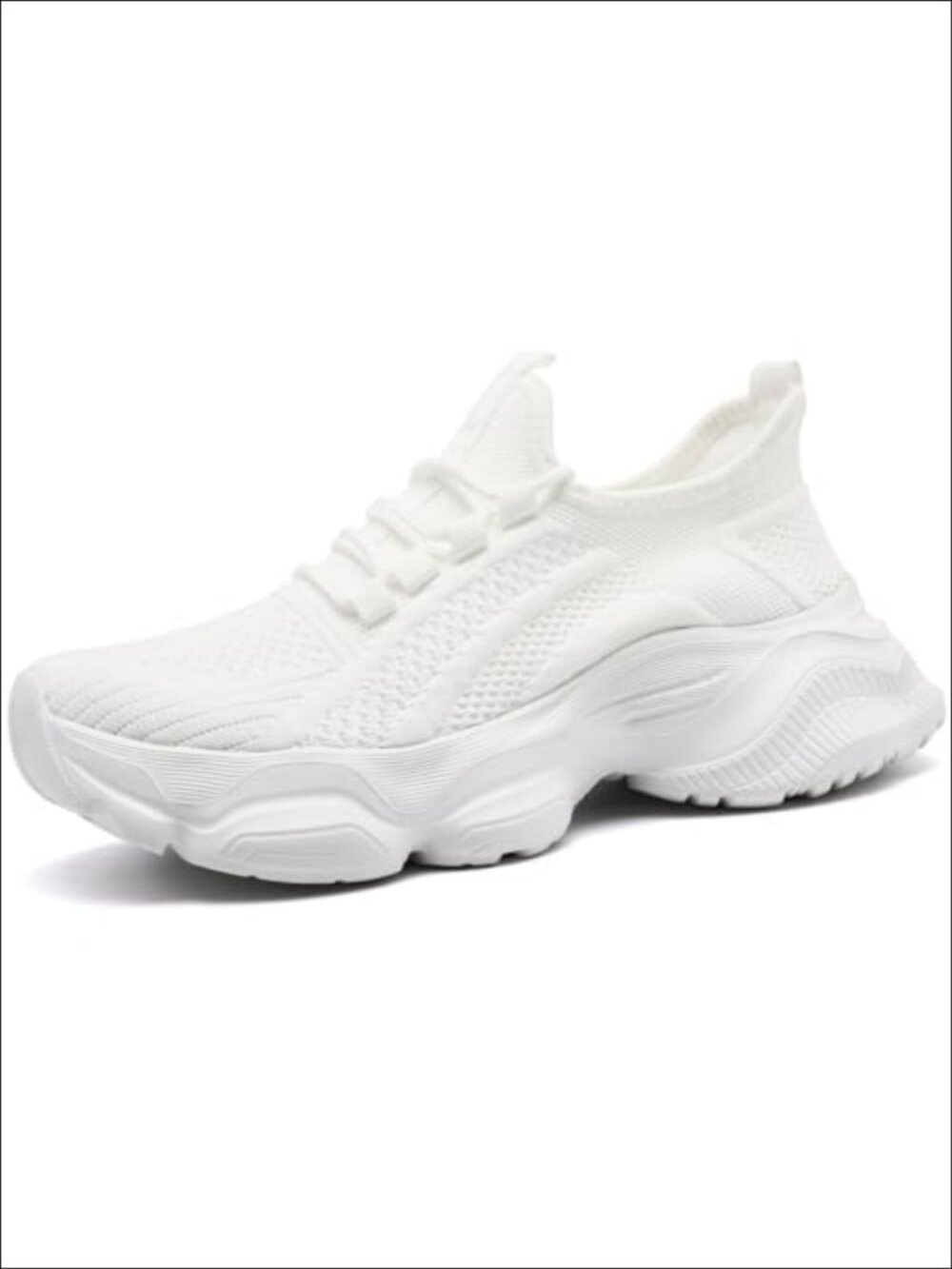 Platform Elevator Sneakers 2 Inch Height Increase Lightweight Non Slip Walking